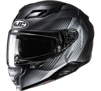 HJC F71 Catos Casco, negro-gris, tamaño 2XL para Hombres