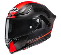 HJC RPHA 1 Senin Casco, negro/rojo, Talla XXL (62/63)