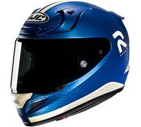 HJC RPHA 12 Enoth Casco, blanco-turquesa-azul, tamaño S para Hombres