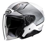 HJC RPHA 31 Chelet Casco Jet, gris-blanco, tamaño XS 54 55 para Hombres