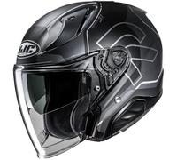 HJC Casco Jet RPHA 31 Dereen MC5SF Negro/Gris Talla XL