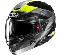 HJC RPHA 91 Madal Casco, negro/gris/amarillo, Talla M (57/58)