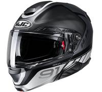HJC Casco modular RPHA 91 Rafino – Negro/Gris – Talla S