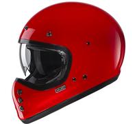 HJC V60 Solid Deep Casco, rojo, tamaño 2XL