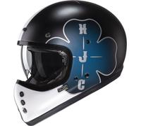 HJC V60 Ofera Casco, negro-azul, tamaño XS 54 55