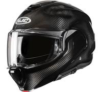 HJC F100 Carbon Solid Casco, negro, Talla XXL (62/63)