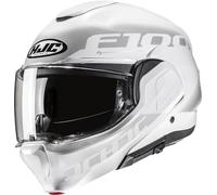 HJC F100 Hetal Casco, gris-blanco, tamaño XL