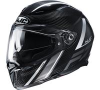HJC F70 Carbon Eston Casco, negro-gris, tamaño 2XL para Hombres
