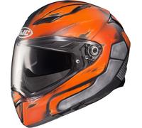 HJC F70 Death Stroke Casco, naranja/azul, Talla M (57/58)