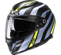 HJC F70 Galla Casco, negro/gris/amarillo, Talla L (59/60)