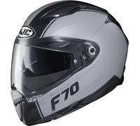 HJC F70 Mago Casco, gris/negro, Talla XL (61/62)