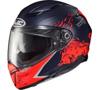 HJC F70 Spielberg Red Bull Ring Casco, Azul/Rojo, Talla M (57/58)