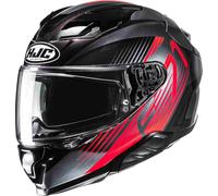 HJC F71 Catos Casco, antracita/rojo/negro, Talla M (57/58)