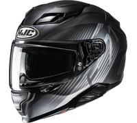 HJC F71 Catos Casco, negro/gris, Talla XXL (62/63)