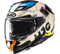 HJC F71 Faco Casco, multicolor, tamaño XL para Hombres