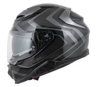 HJC F71 Carbon Nevio Casco, negro-gris, tamaño M para Hombres