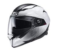 HJC HELMET F70 SAMOS WHITE/BLACK L