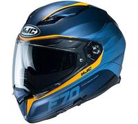 HJC Helmets Casco F70 FERON BLUE/YELLOW XL, mc2sf