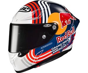 HJC Helmets, Helmet Rpha1 Red Bull Austin Gp White/Blue/Red, S