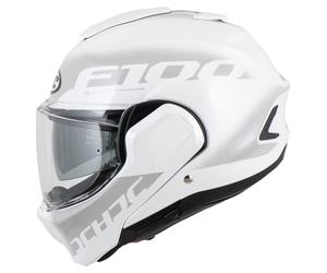 HJC HJC F100 Hetal Casco Abatible Blanco/Gris L unisex