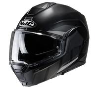 HJC i100 Beis Casco, negro-gris, tamaño S para Hombres