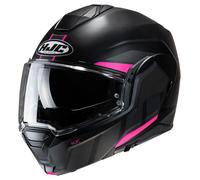 HJC i100 Beis MC8SF Casco Abatible Mate/Negro/Rosa XS unisex
