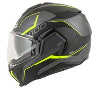 HJC i100 Lorix MC3HSF Mate/Negro/Antracita/Amarillo 2XL unisex