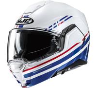 HJC i100 Sysma Casco, blanco/azul/rojo, Talla S (55/56)