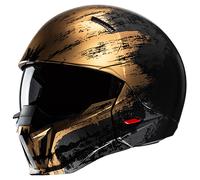 HJC i20 Furia MC9 Casco Jet Negro/Dorado XS unisex