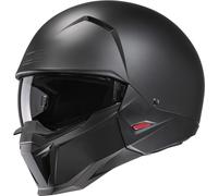HJC i20 Solid Casco a reacción, Black Matt, Talla XXL (62/63)