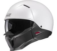 HJC i20 Solid Casco a reacción, blanco, tamaño XL para Hombres