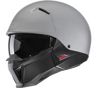 HJC i20 Solid Casco a reacción, gris, Talla XXL (62/63)