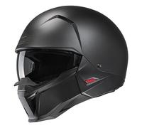 HJC i20 Solid Casco Jet, negro, tamaño S para Hombres
