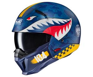 HJC i20 Vanguard Call of Duty MC2SF Casco Jet Azul/Amarillo S unisex