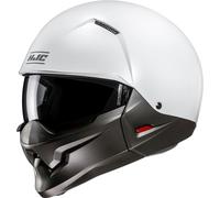 HJC i20N Casco jet, blanco, tamaño M para Hombres