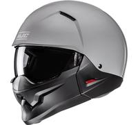HJC i20N Casco jet, gris, tamaño M para Hombres