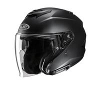 HJC I31 Sólido Semiflat Negro Casco De Moto (Mate Negro) Talla: L (59)