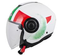HJC i40 N Pyle MC41 Blanco/Verde/Rojo S unisex
