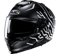 HJC i71 Celos Casco, negro-blanco, tamaño M para Hombres