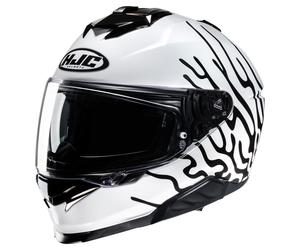 HJC i71 Celos MC3H Casco Integral Negro/Blanco/Amarillo XS unisex