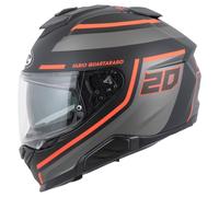 HJC i71 FQ20 MC1SF Mate/Negro/Rojo S unisex