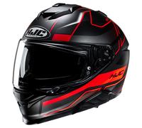 HJC i71 Iorix MC1SF Casco Integral Mate/Negro/Rojo XS unisex