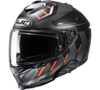 HJC Casco moto integral i71 SIMO MC6HSF negro-rojo Talla S