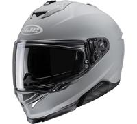 HJC i71 Solid Casco, gris, tamaño S para Hombres
