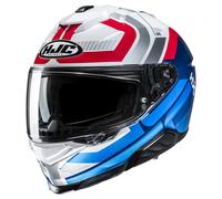 HJC i71 Viz MC21 Casco Integral Blanco/Azul/Rojo XS unisex