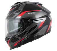 HJC i71 Zest MC1 Casco Integral Antracita/Negro/Rojo 2XL unisex gris