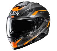 HJC i71 Zest MC7SF Casco Integral Gris/Naranja S unisex