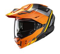 HJC i80 Casco Offroad Moto Naranja/Amarillo/Gris/Negro L (59)