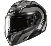 HJC i91 Arven Casco, negro/gris, Talla M (57/58)