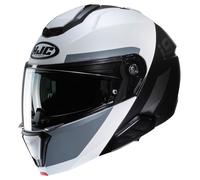 HJC i91 Bina MC5SF Casco Abatible Blanco/Gris/Negro 2XL unisex